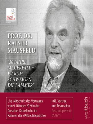 cover image of Prof. Dr. Rainer Mausfeld
